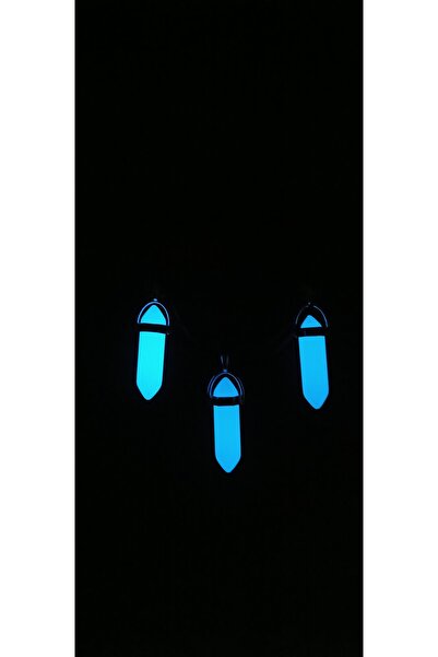 Nurtakı Nurtakı 3 adet Karanlıkta Parlayan çocuk çubuk kolye