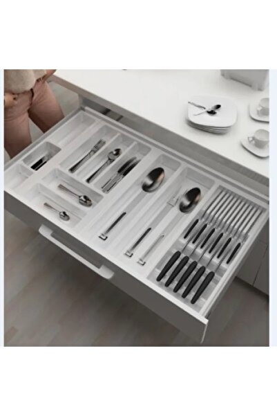 Adilon Çekmece Içi Kaşıklık Ve Bıçaklık Beyaz, 84x48 Yandan Ve Boydan 3,5 Cm ...