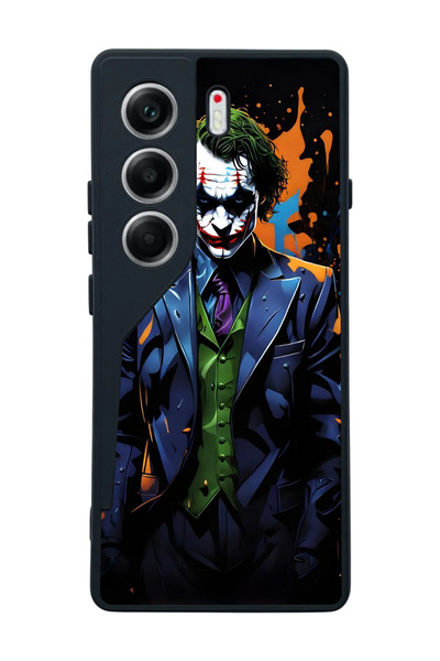 TECNO Camon 40 Black Silicone Case Protection Against Scratches and Impacts