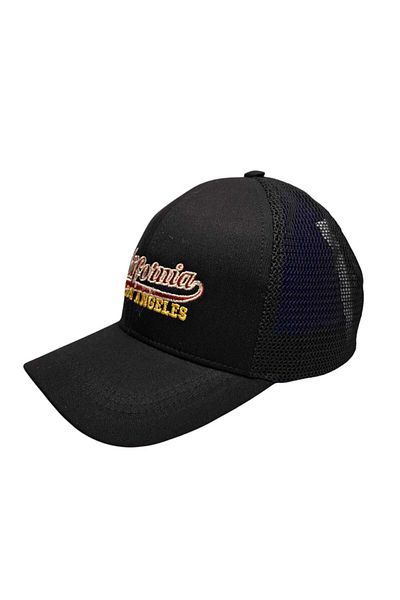 Kitti Spteks Kitti 4-8 Years Old Boy Black Color Printed Figured Summer Hat