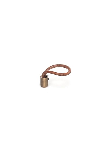 MATMEL Machine Button Handle - Brown / Antique