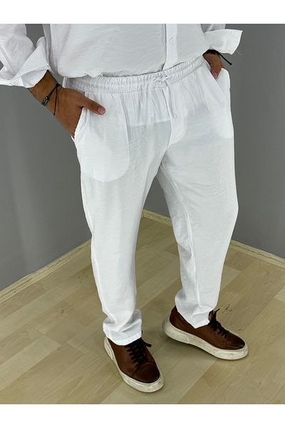MARESHAL Jogger Leg Modal Fabric Trousers