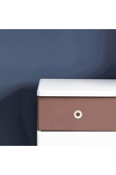 ASPARTAM Rustic Button Handle - Cream / Antique