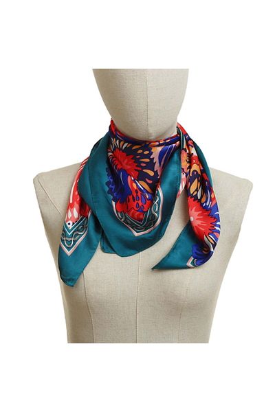 Intisimo Eșarfă la modă pentru femei, 70x70 cm, multicoloră