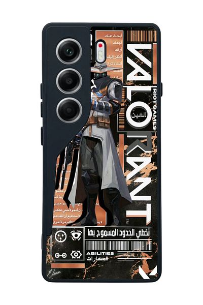 TECNO Camon 40 Black Silicone Case Protection Against Scratches and Impacts