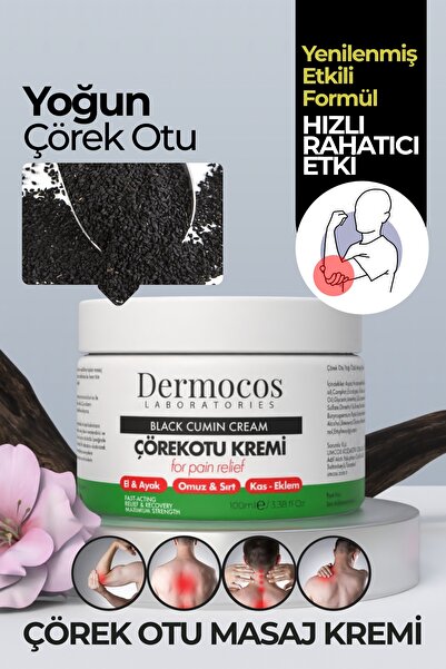 Dermocos Çörek Otu Kremi 100 ml | Bitkisel Krem