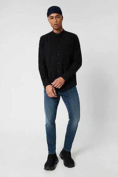 Loft Regular Fit Black Men's Shirt Lf2014781
