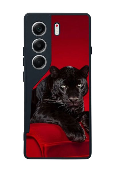 TECNO Camon 40 Black Silicone Case Protection Against Scratches and Impacts