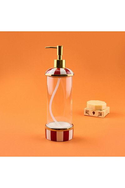 ASPARTAM Maura Rossa Single Glass Soap Dispenser - Colorful / Yellow - 540 ml