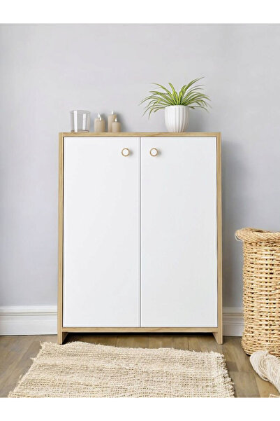 FLORADESİGN Capy Ayakkabılık | Çok Amaçlı Dolap | 4 bölmeli Ayakkabı Dolabı