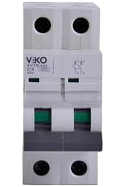 LUXE Acelya Automatic Fuse 4.5Ka C Type 2 Pole 16A Star Shop Trend 1058548