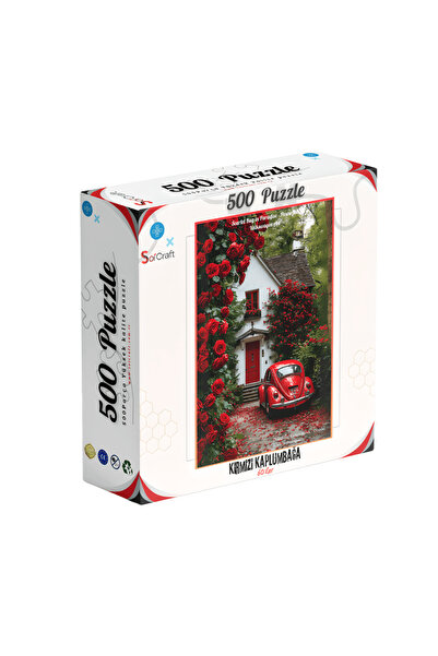 Soi Craft 500 Parça Puzzle Kırmızı Kaplumbağa