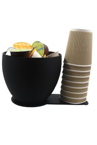 3D Brothers Coffee Capsule Organizer With Cup Holder - Up to 52 Capsules
