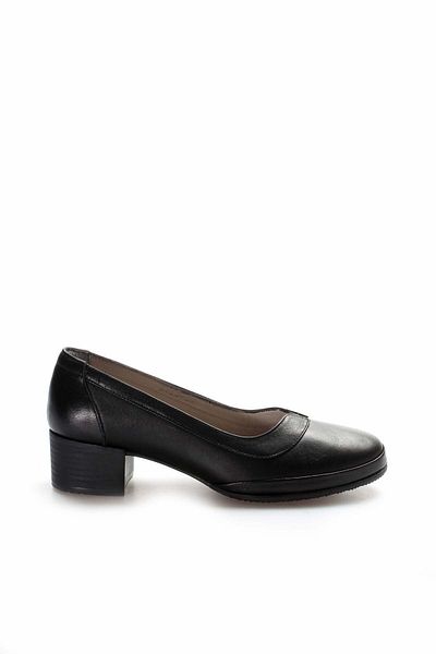 FAST STEP Pantofi de damă din piele naturală cu toc gros 889za5156