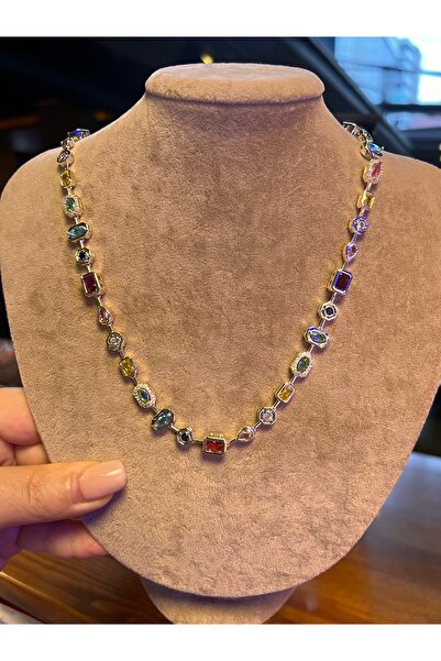 luxyansımalar Gold Renkli Tam Tur Kolye