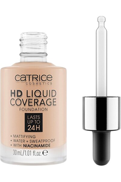 Catrice HD Liquid Coverage Foundation, 030 Sand Beige, 30ml