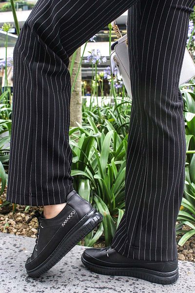 FAST STEP Pantofi casual de damă din piele naturală 583za402