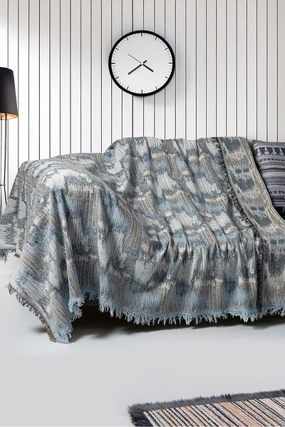 Rell Home غطاء أريكة قطني - سرير أريكة متعدد الأغراض، مزدوج الجوانب مضاد للعرق وغير قابل للانزلاق