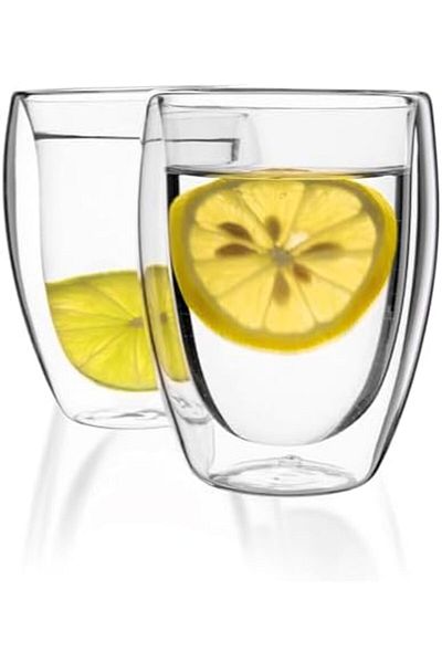Generic كوب زجاجي من البورسليكات (350 مل، بدون مقبض)