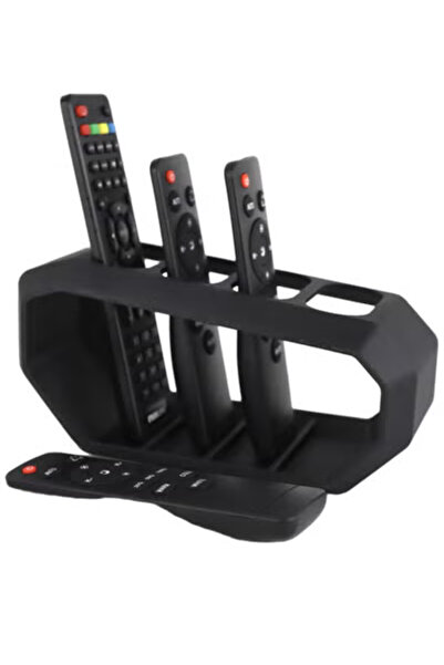 3D Brothers حامل ريموت مع أربعة أماكن للتخزين، منظم ومتين ومتعدد الاستخدامات وتصميم أنيق