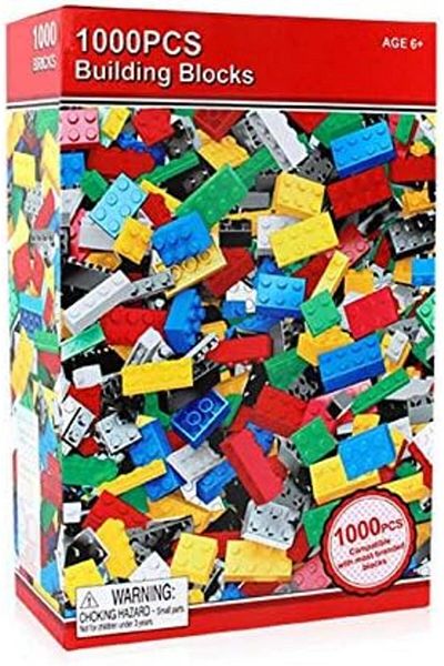 Generic 1000 Pieces Building Blocks DIY Kids Creative Bricks Educational Toys for Children Compatibl