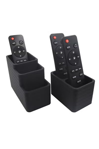 3D Brothers 2 PCs Dual Remote Organizer - Modern Multi-Slot Design