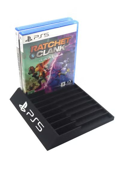 3D Brothers Game Disc Card Holder Compatible with PlayStation 5 (Holds 10 Discs)