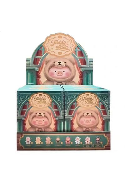 Choice 6pcs Set Toyzero Teddy Lulu The Pig Plush Vinyl Doll Anime Figure Pig Cosplay Teddy Fluffy Pendant B