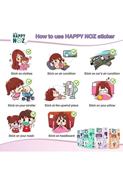 Happy Noz Complete - Purple, Blue, Green, Yellow & Orange (Kids)