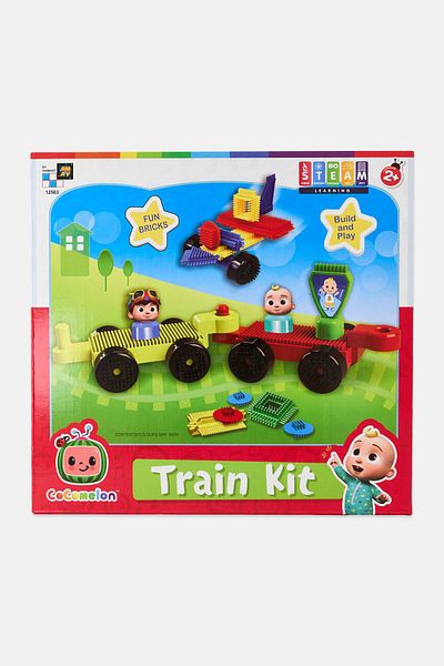 Cocomelon 22 Pcs Fun Bricks Train Kit