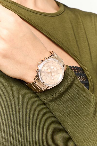 Tommy Hilfiger Women 1782558 Stainless Steel Watch 40 mm, Rose Gold