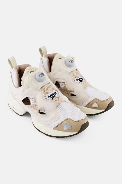 Reebok Men Instapump Fury Slip On Running Shoes, Multicolor