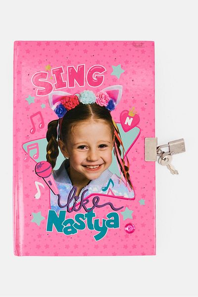 Like Nastya 11 Pcs Secret Notebook With Light Set