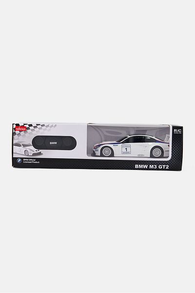 Rastar سيارة سباق رياضية كهربائية BMW M3 بمقياس 1/24، باللون الأبيض