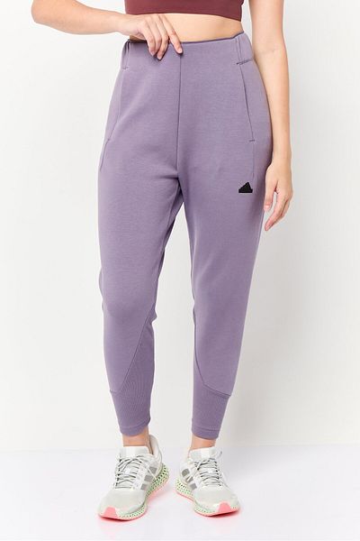 adidas Women Regular Fit Brand Logo Training Sweatpants, Purple