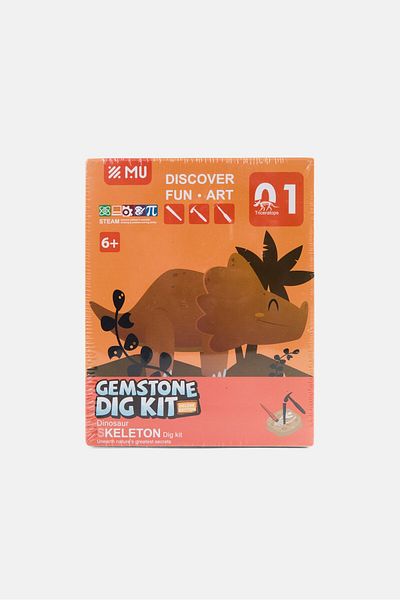 STEM Triceratops Skeleton Dig Kit