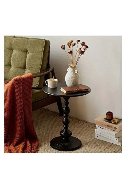 Twinkle Mart Luxury Side Table - Antique Iron Bedside/Patio Table