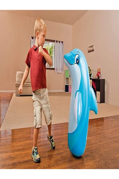 rexa Inflatable Blow Up Punching Bags Toys 94x56 cm