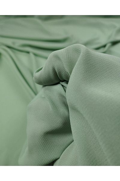 Kumaş Parça Σιφόν σε παστέλ Ashy Mint Green Πλάτος: 150