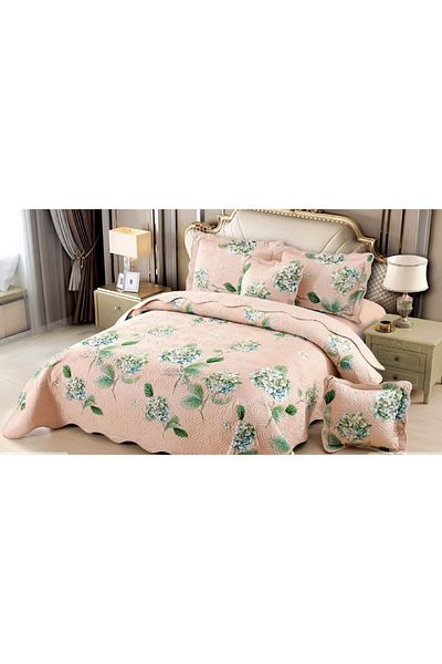 OEM Bedspread Set, 5 Pieces, 100% Cotton, Double Bed, 230×250 Cm