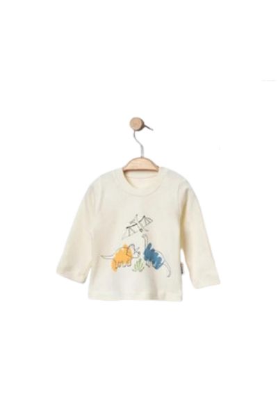 Necix's Dinosaur World Themed Baby Boy Triple Suit Indigo