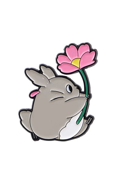 Miniso 9 Japanese Anime Figures Pins Cure Cartoon Badges Brooches For Clothing Enamel Pin Metal Badges Jew.