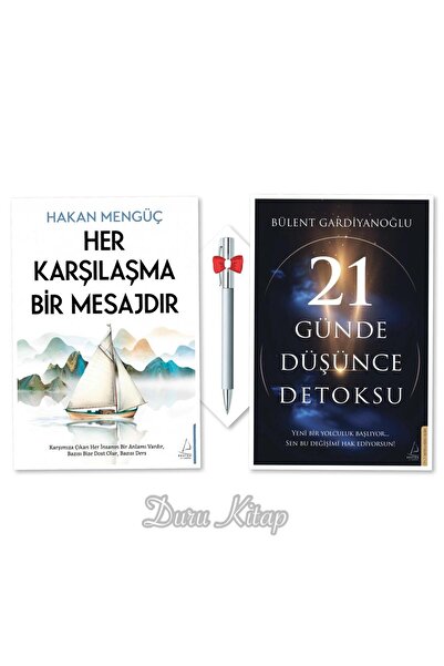 Destek Yayınları Her Karşılaşma Bir Mesajdır - Hakan Mengüç & 21 Günde Düşünc...