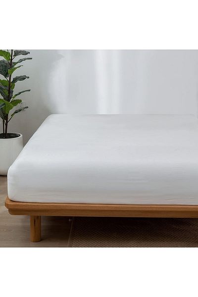 YALITEKS HOME Fitted Sheet Set Double Cotton + 2 Pillowcases |   180X200+30Cm -50X70Cm |