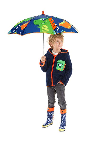 Denokids Boy's Dinosaur Umbrella - Colorful