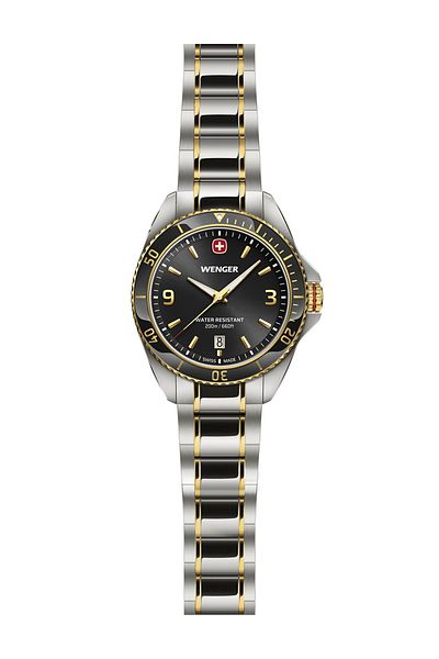 Wenger Mens Watch Wenger 01.2031.104, Quartz, 40mm, 20ATM