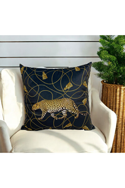 ASDİVA Декоративна калъфка за възглавница с леопардов принт и дигитален печат...