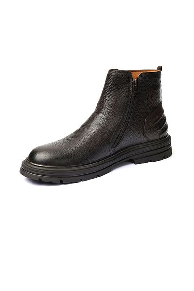 Greyder Ανδρικές μπότες casual καφέ από γνήσιο δέρμα 3k1kb75169