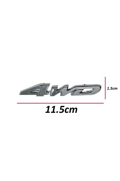 İTAQİ Toyota Rav4 2000-2012 Spate 4WD Inscripție - [product_code]