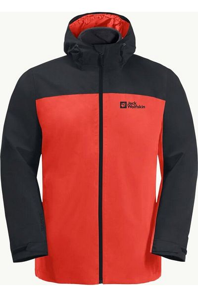 Jack Wolfskin 1115311-2193 Taubenberg 3in1 Jkt M Men's Outdoor Coat